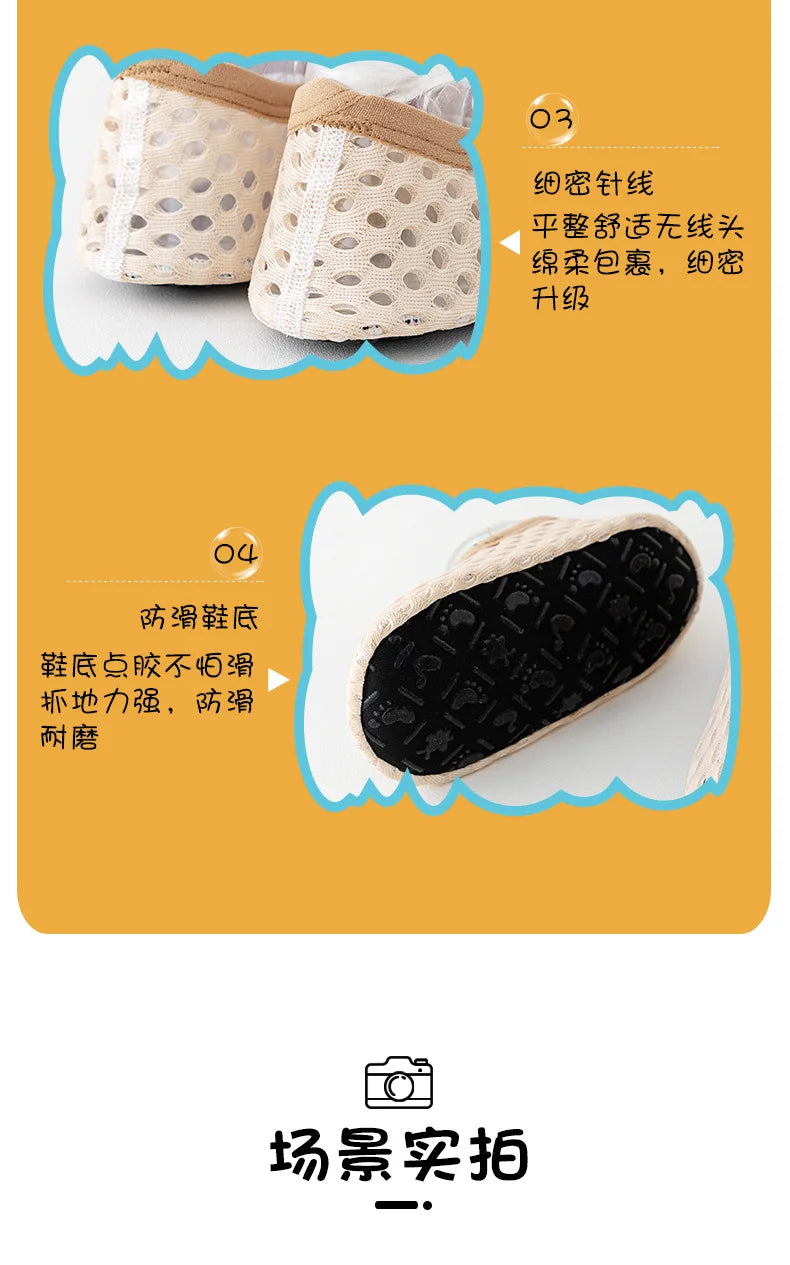 Baby Toddler Shoes First Walkers Non-slip Thickening Shoes Sock Floor Shoes Foot Socks Animal Style for For Babies Flat Shoes