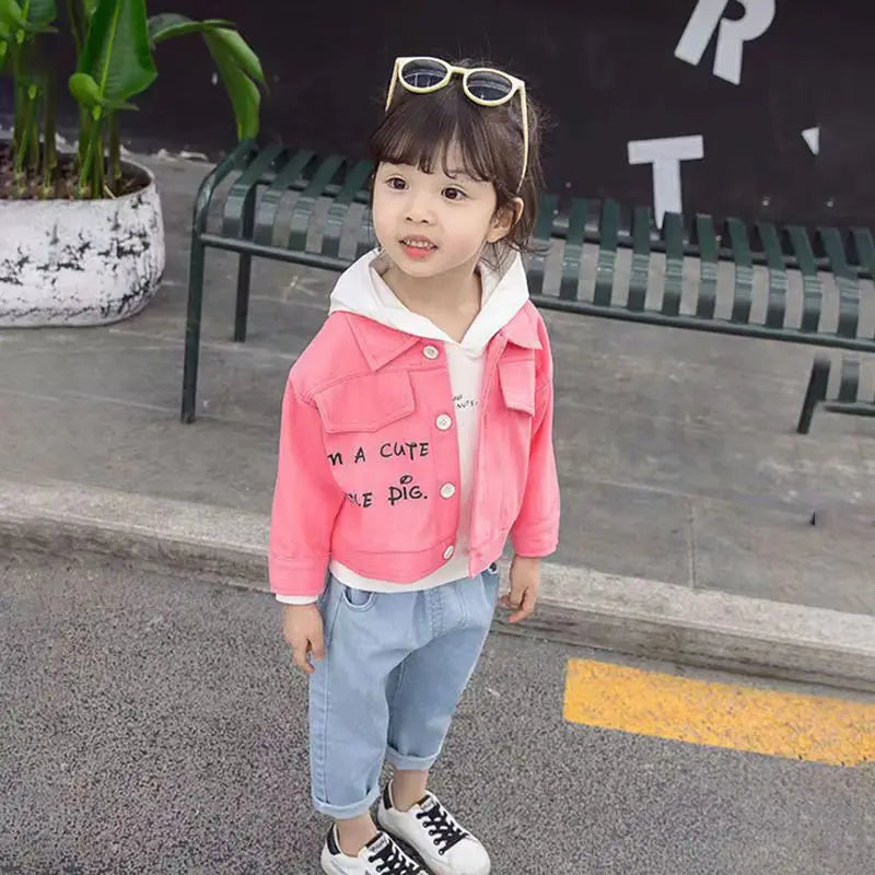 Conjunto de ropa para bebés y niñas pequeñas, primavera, otoño, pana, dibujos animados, conjuntos de ropa para niños, chaquetas con capucha y pantalones, traje para niños de 0 a 5 años