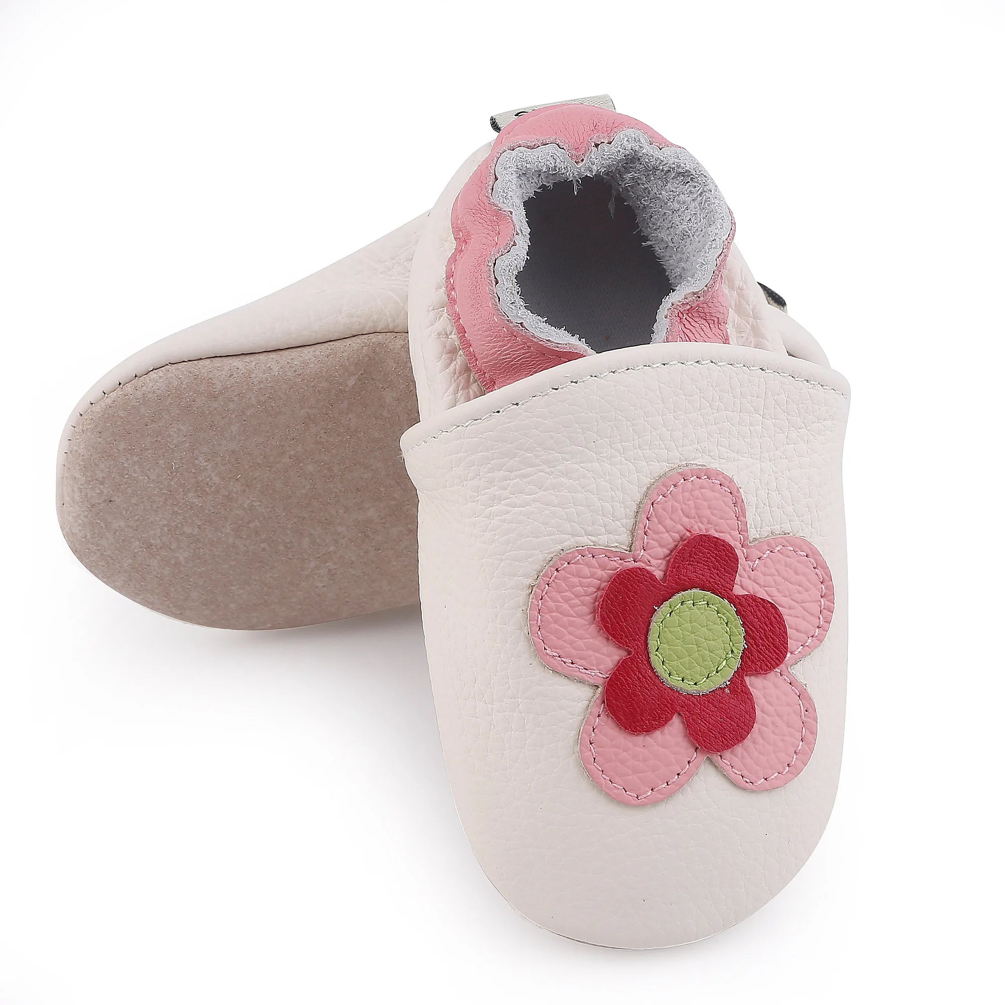 Genuine Leather Baby Shoes 0-24M Newborn Non-Slip Cartoon Toddlers Soft Sole Casual Prewalker Infant Classic First Walker