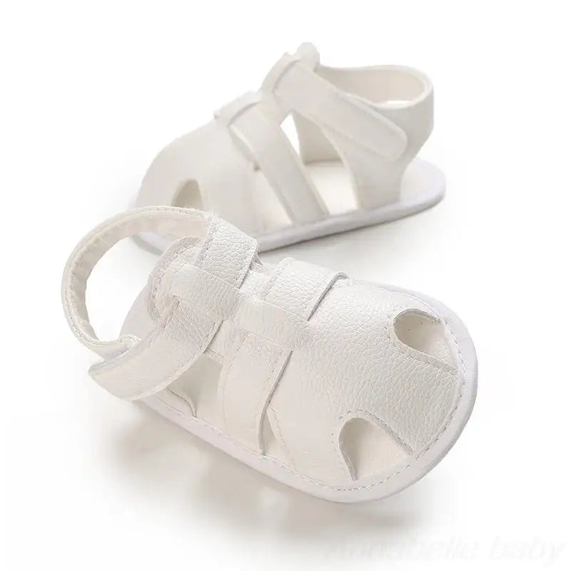 Baby Girl Sandals 0 to 6 12 18 Months 2023 Fashion PU Leather Babies Sandals for Boys Newborn Kids Sandals Summer Children Shoes