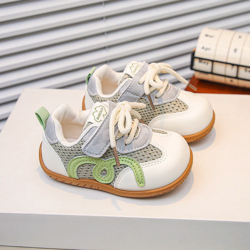 Baby Walking Shoes Breathable Soft Bottom Toddler Kids Running Shoes Non-slip 2026 Brand New Boys Girls Casual Shoes 18-28