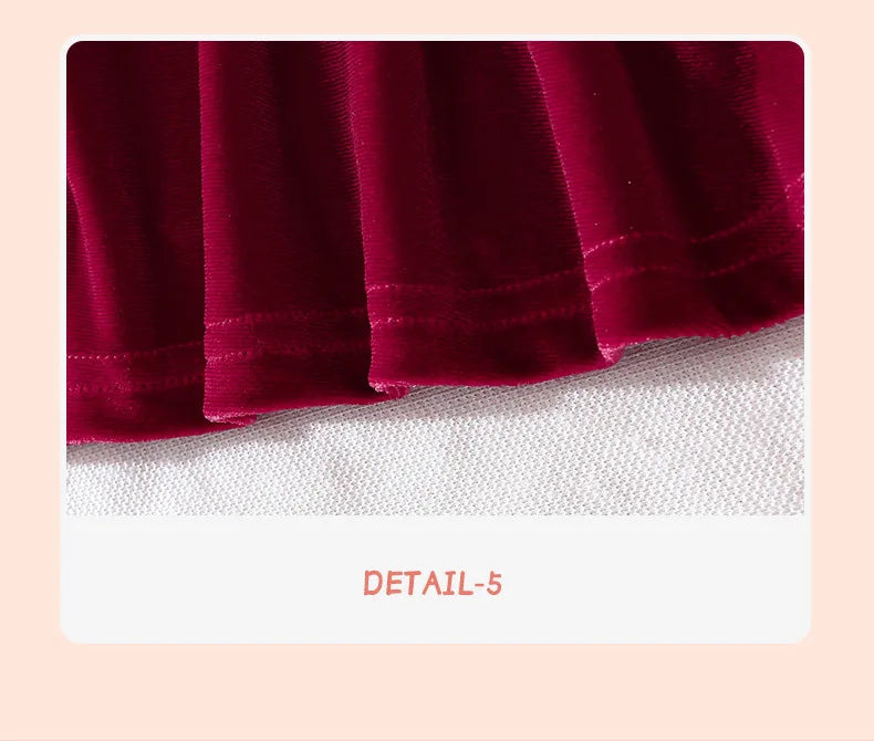 Prowow Baby Velvet Dresses New Year Long Sleeve Front Bow Purple Dress For Newborns Toddler Girls Christmas Costume 2026