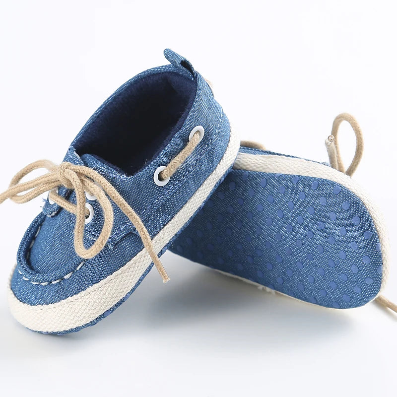 Babyshoes Spring and Autumn Casual Walking Shoes 0-1 Year Old Baby Shoes Soft soled Baby Shoes Bean Shoes