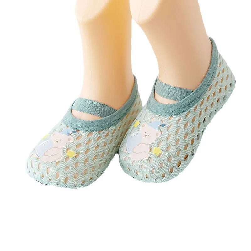 Baby Toddler Shoes First Walkers Non-slip Thickening Shoes Sock Floor Shoes Foot Socks Animal Style for For Babies Flat Shoes
