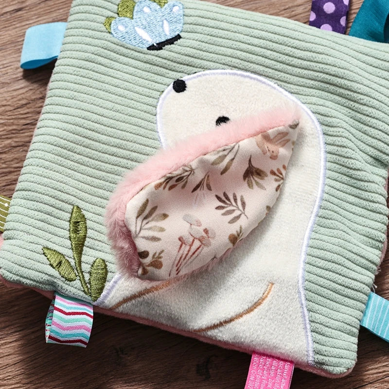 Baby Toy Montessori Rabbit Soothing Towel Toy Is Specially Designed For Babies Featuring A Soft And Cute Rbbit Shape As Its Core
