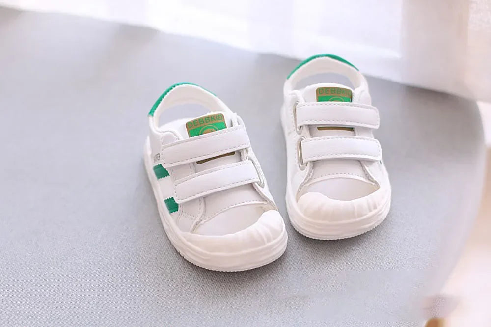 Fashion Baby Sandals Trendy Closed-Toe Sandals Children Toddler Walking Shoes Kids Outdoor Anti-Slip Soft and Comfortable Shoes
