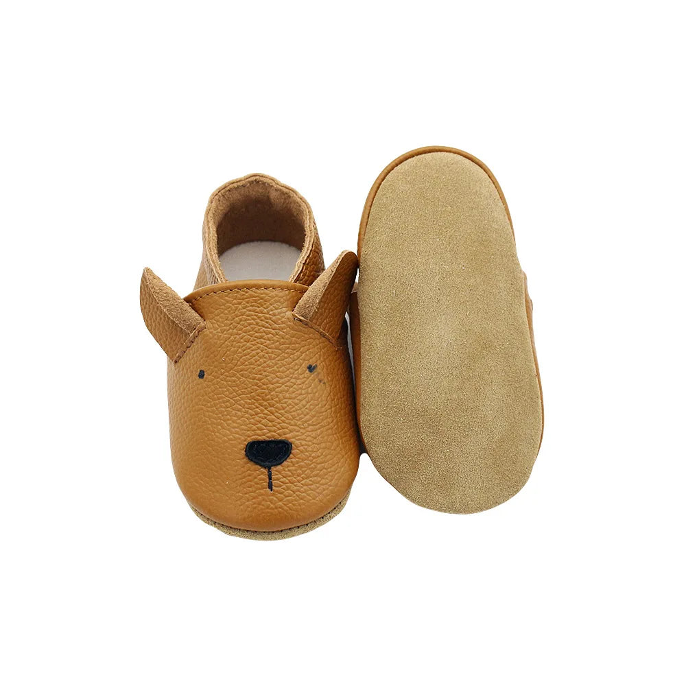 Baby Shoes Soft Cow Leather Newborn Booties for Babies Boys Girls Infant Toddler Moccasins Slippers First Walkers Sneakers