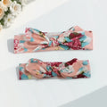 New Mother & Baby Bunny Ears Headbands 2PCS - Bow Hair Accessories Elastic Headband for Infants Toddlers Girls