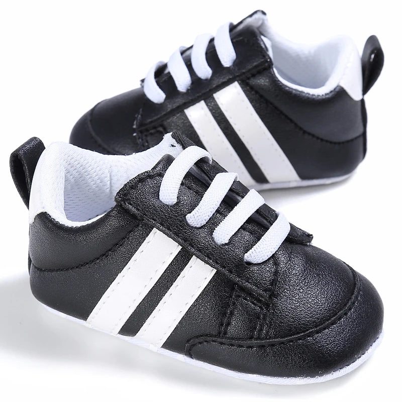 Male and Female Baby Sports Shoes 0-1 Year Old Soft Soled Fashionable Casual Walking Shoes For Spring/Summer Babies and Children