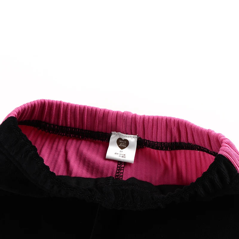 Jungen Schlafanzug Set blaues schwarzes Oberteil und Hose Kinderkleidung für Jungen und Mädchen Rundhals Winter Velours Vorderseite Rippen Rückseite