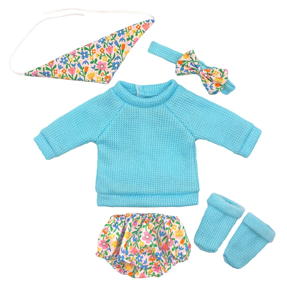 Baby Born Doll Outfits For 13-18 Inch Newborn Doll Cute Jumpers Rompers Suit+Shoes Doll Accessories Festival Birthday Gift