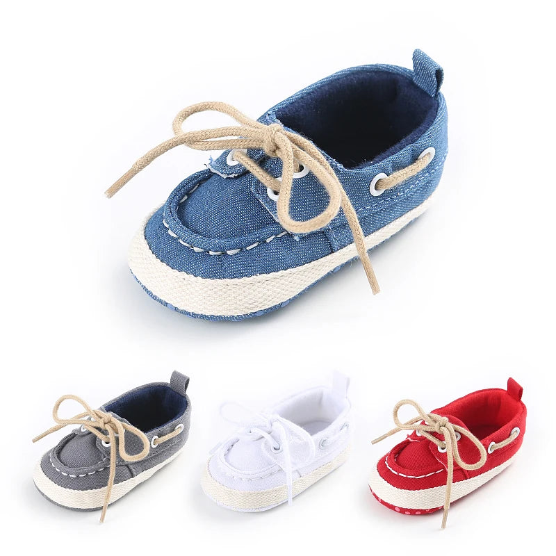 Babyshoes Spring and Autumn Casual Walking Shoes 0-1 Year Old Baby Shoes Soft soled Baby Shoes Bean Shoes
