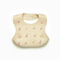 INS Baby Bibs BPA Free Waterproof Soft Silicone Saliva Solid Dripping Banana Bib Cartoon Print Flower Adjustable Lunch Aprons