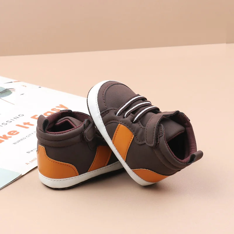 Zapatos de bebé de algodón suave de alta calidad, estilo primavera y otoño, para niños y niñas de 0 a 9 a 18 meses, nueva moda para bebés 2024 BHX3190