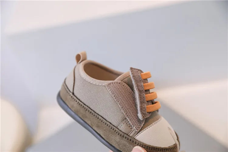 New Baby Shoes For Boy Canvas Toddler Kids Casual Shoes Soft Sole Outdoor Tennis Fashion Little Girls Sneakers