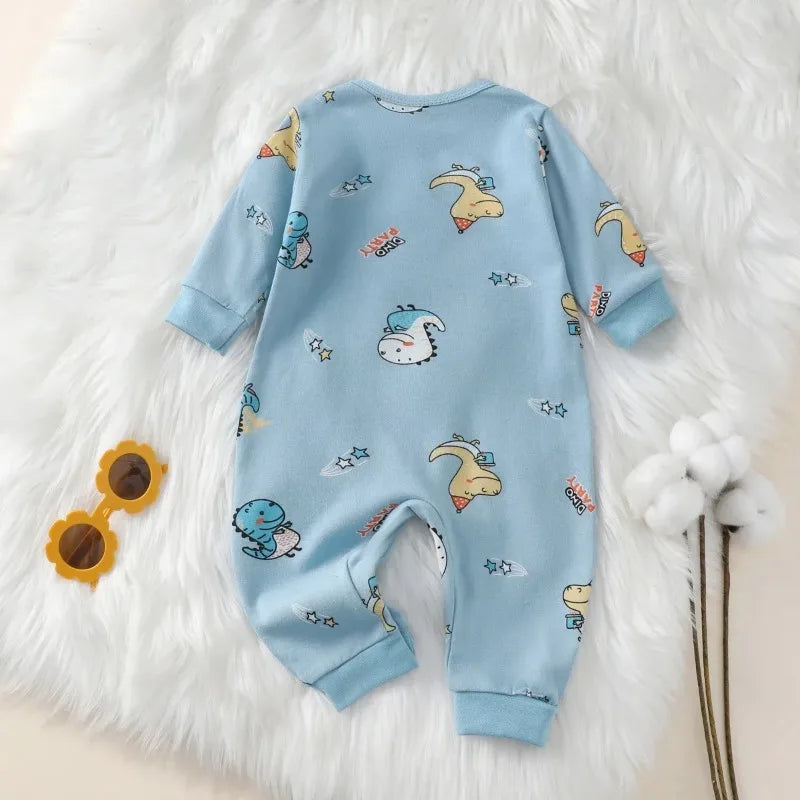 Mameluco de bebé recién nacido, otoño, nuevo, 100% algodón, para niña/niño, 0-18M, lindo, primavera, manga larga, ropa suave para bebé
