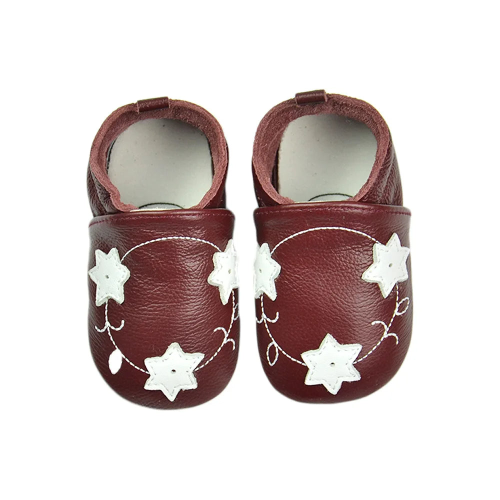 Baby Shoes Soft Cow Leather Newborn Booties for Babies Boys Girls Infant Toddler Moccasins Slippers First Walkers Sneakers