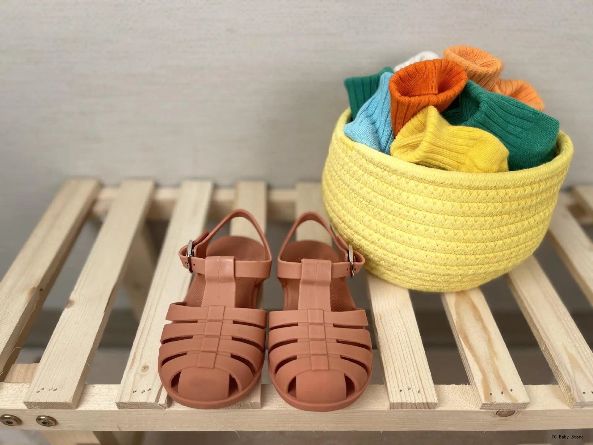 Baby Girls Summer Sandals 2-7y Toddler Soft Non-slip Princess Solid Kids Candy Jelly Children Shoes Casual Roman Sandals