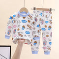 Baby Pure Cotton Clothing Children Autumn Clothes Pants Sets Home Clothes For Baby Infant Newborn Outfit Child New Set Pajamas