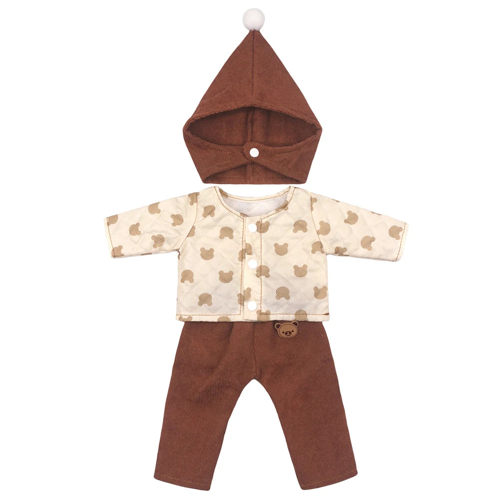 Baby Born Doll Outfits For 13-18 Inch Newborn Doll Cute Jumpers Rompers Suit+Shoes Doll Accessories Festival Birthday Gift