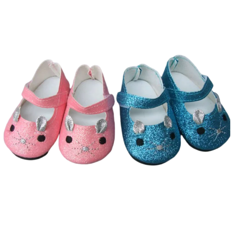 Babies Doll Shoes for 40cm Doll Shoes Sneackers for 18inch Girl Doll Shoes Toy Boots  Accessories