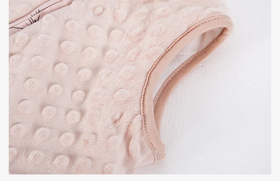 Saco de dormir para bebé de 3 a 24 meses, manta tipo saco de dormir de otoño, 1.5 Tog, tacto suave, estampado de estrellas de mar y conchas, estilo chaleco
