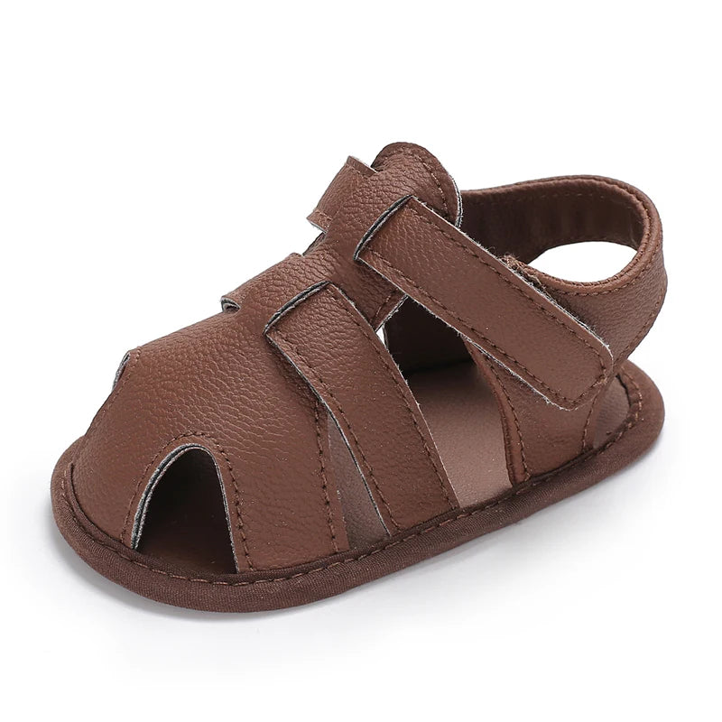 0-18M Baby Walking Sandals Breathable Soft Sole Shoes Newborn Boys Girls Summer First Walkers Infant Toddler Beach Casual