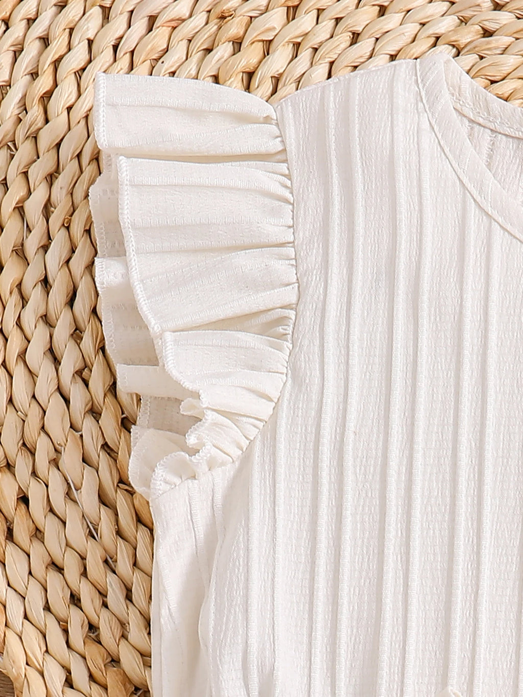 Spring and summer girls fashion vacation casual solid color round neck flying sleeve dress summer clothing + small satchel