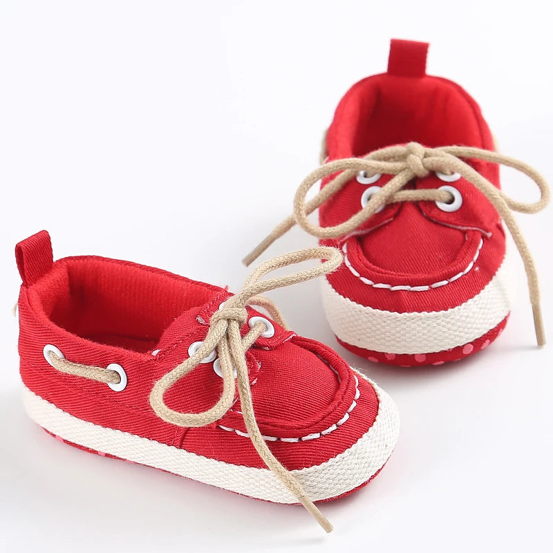 Babyshoes Spring and Autumn Casual Walking Shoes 0-1 Year Old Baby Shoes Soft soled Baby Shoes Bean Shoes