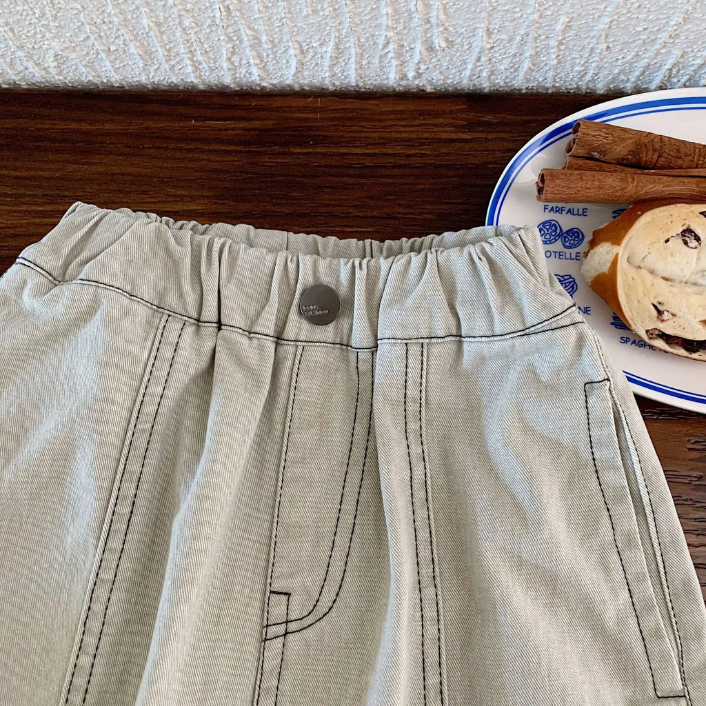 Pantalones para niños 2026 Otoño Invierno Pantalones holgados a cuadros para niños Moda Pantalones deportivos para niños pequeños Joggers Ropa para bebés