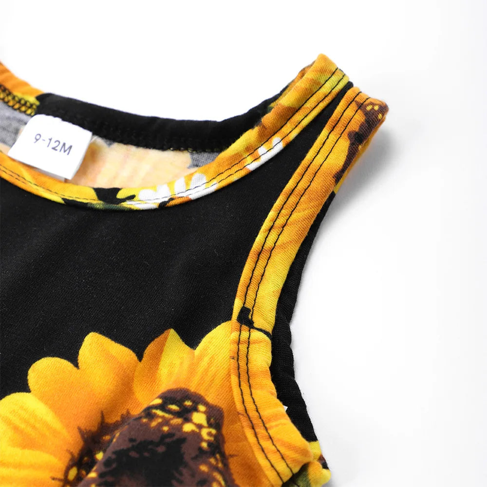 Mother Daughter Dress Summer Children's Clothing Beach Girls Dresses Vestido Baby Romper Family Matching Outfits Women Jumpsuit