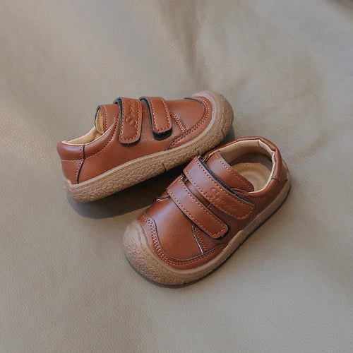 0-5 Years New Baby Shoes Microfiber Leather Toddler Boys Barefoot Shoe Star Soft Sole Girls Outdoor Tennis Fashion Kids Sneakers