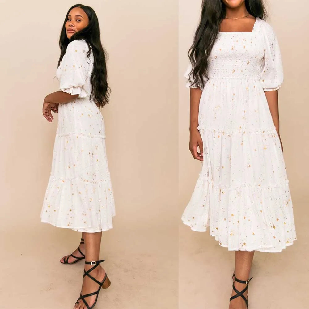 Mother and Daughter Matching Outfits Vestidos Family Matching Dresses Floral Printed Beach Family Look Dress