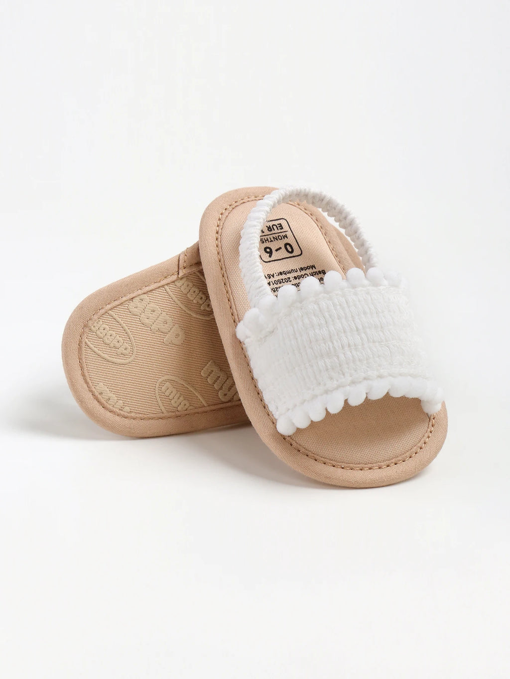 Baby girl sandals, summer shoes, outdoor first step for toddlers to learn to walk summer shoes for babies aged 0-18 months