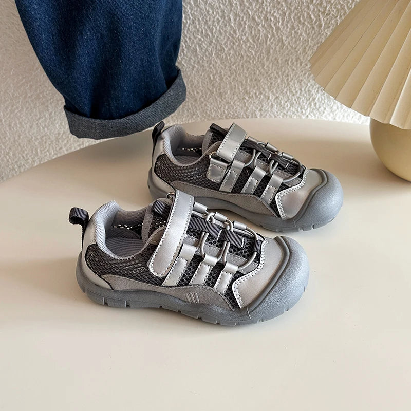 Baby Girls Boys Sandals Summer Infant Toddler Shoes Genuine Leather Soft-soled School Kids Casual Shoes Children Beach Sandals