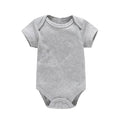 MICHLEY Monos de algodón para bebés, mamelucos de color liso para niños pequeños, ropa de bebé, peleles, disfraz, primavera verano para niñas y niños