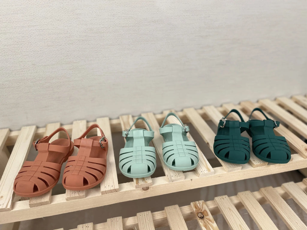 Baby Girls Summer Sandals 2-7y Toddler Soft Non-slip Princess Solid Kids Candy Jelly Children Shoes Casual Roman Sandals
