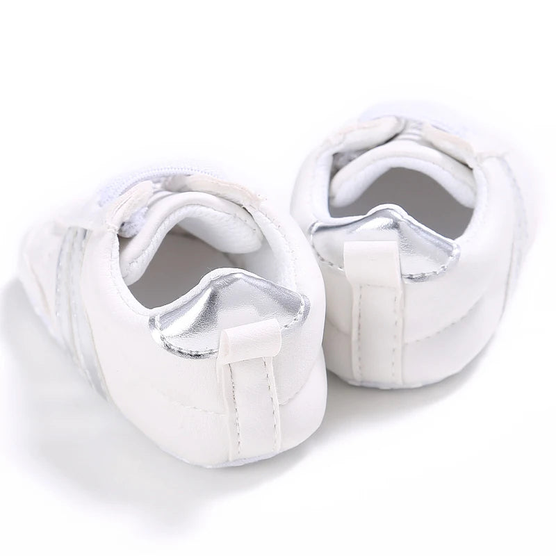 Male and Female Baby Sports Shoes 0-1 Year Old Soft Soled Fashionable Casual Walking Shoes For Spring/Summer Babies and Children