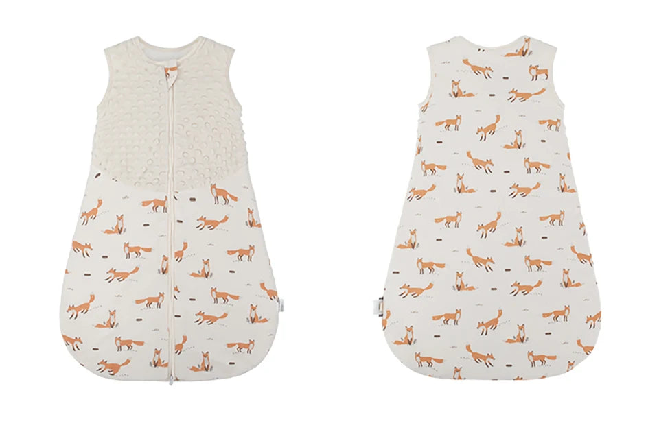 Saco de dormir para bebé de 3 a 24 meses, manta tipo saco de dormir de otoño, 1.5 Tog, tacto suave, estampado de estrellas de mar y conchas, estilo chaleco