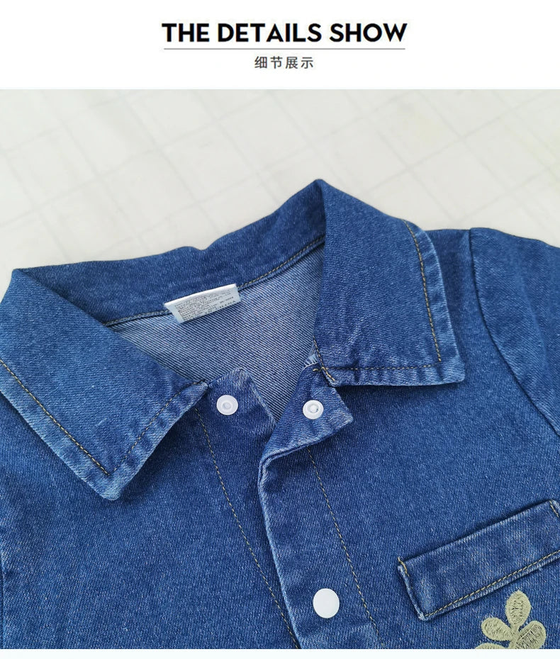 IENENS Baby Strampler Neugeborenen-Jumpsuits Kleidung Jeans Overall 0-18 Monate Junge Mädchen Weiche Anzüge Kinderkleidung
