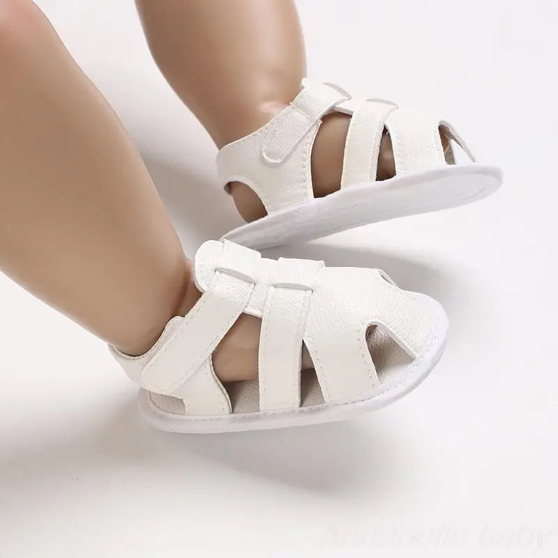 Baby Girl Sandals 0 to 6 12 18 Months 2023 Fashion PU Leather Babies Sandals for Boys Newborn Kids Sandals Summer Children Shoes