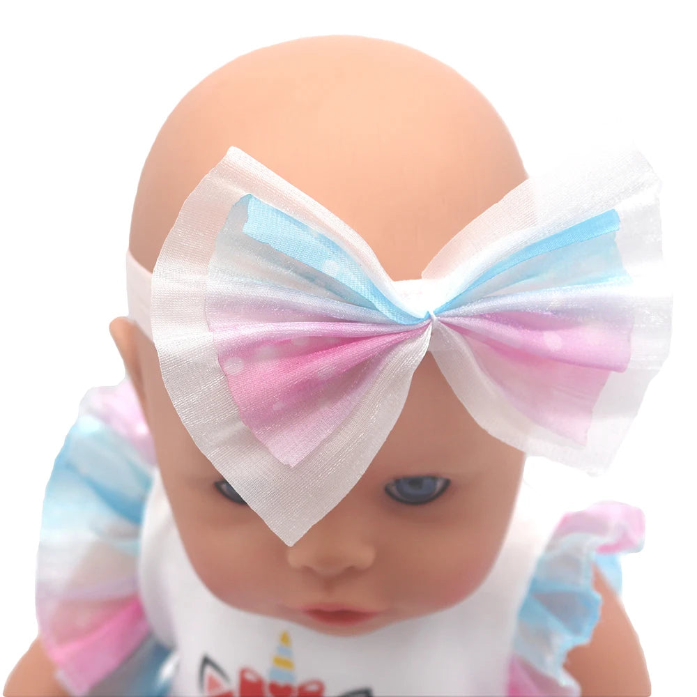 Baby Born Doll Outfits For 13-18 Inch Newborn Doll Cute Jumpers Rompers Suit+Shoes Doll Accessories Festival Birthday Gift