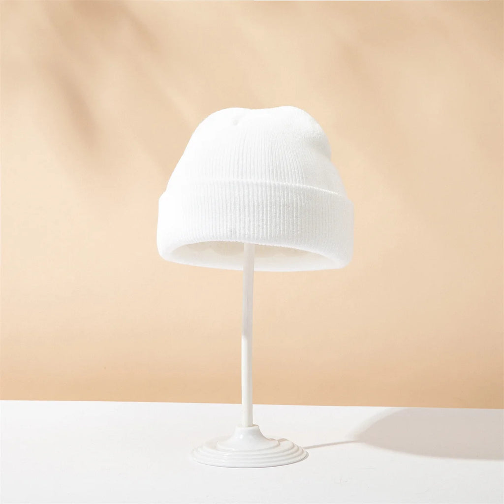 1pcs Baby Knitted Hat Autumn Winter Warm Newborn Infant for Boys Girls Soft Comfortable Toddler Kids Bonnet