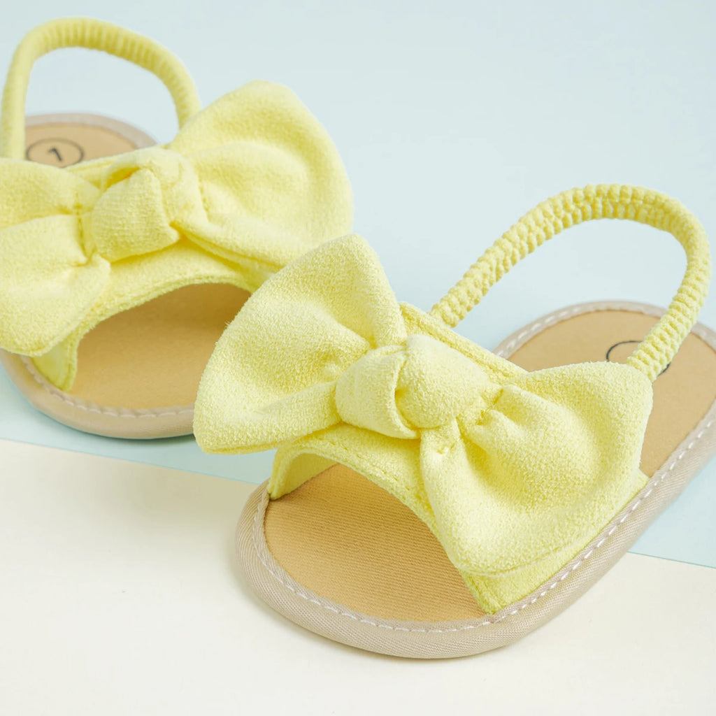 KIDSUN Baby Girl Boy Sandals Newborn Toddler First Walkers Shoes Summer Butterfly Beach Flat Sandals 5 Colors