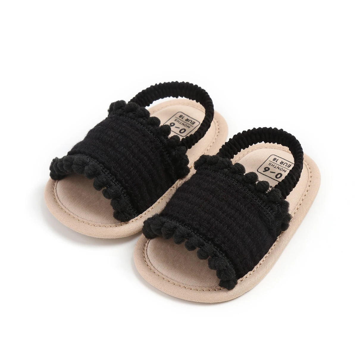Baby girl sandals, summer shoes, outdoor first step for toddlers to learn to walk summer shoes for babies aged 0-18 months