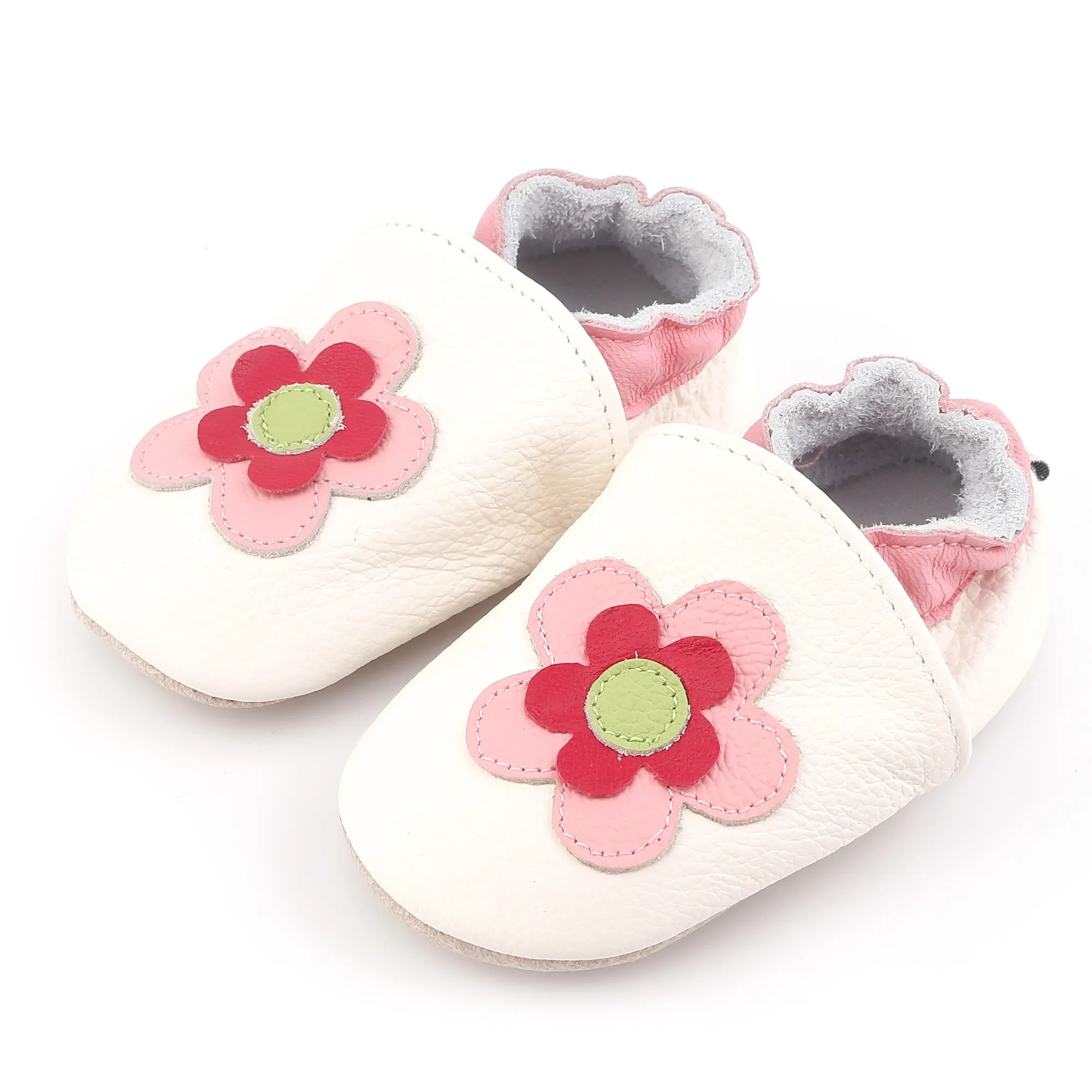 Genuine Leather Baby Shoes 0-24M Newborn Non-Slip Cartoon Toddlers Soft Sole Casual Prewalker Infant Classic First Walker