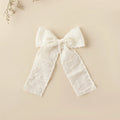 1pcs Baby Girl Hairpins White Lace Bows Hair Clips Cute Hair Pin Barrettes School Girls Kids Headwear Children Hair Accessories