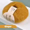 35 Farben 25g/Stück Mohairgarn Extra weiches warmes Babywoll-Häkelgarn zum Handstricken von Pullover, Schal, Tuch, DIY-Materialien