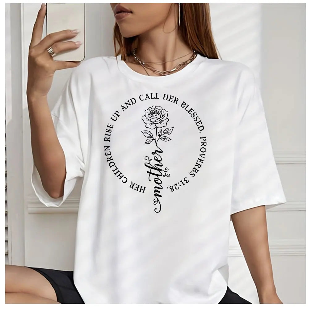 Mom Mother's Day Iron On Patches DIY Heat Transfer Decals for Clothing T-Shirts Bags  Mama Gift transfer decal painting