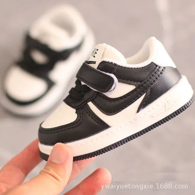Sneakers for Babies Boys and Girls White Shoes Low-top Sneakers Student Shoes Children's Running Shoes Casual Shoes